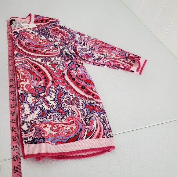 Talbots Womens Colorful Paisley Button Front Cardigan Size 1X Lightweight NWT - Picture 7 of 9